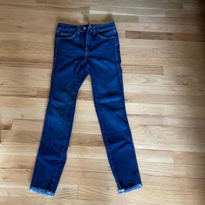 NWOT Free People Blue Skinny Jean